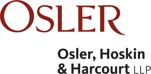 Osler, Hoskin & Harcourt LLP - Bronze Sponsor