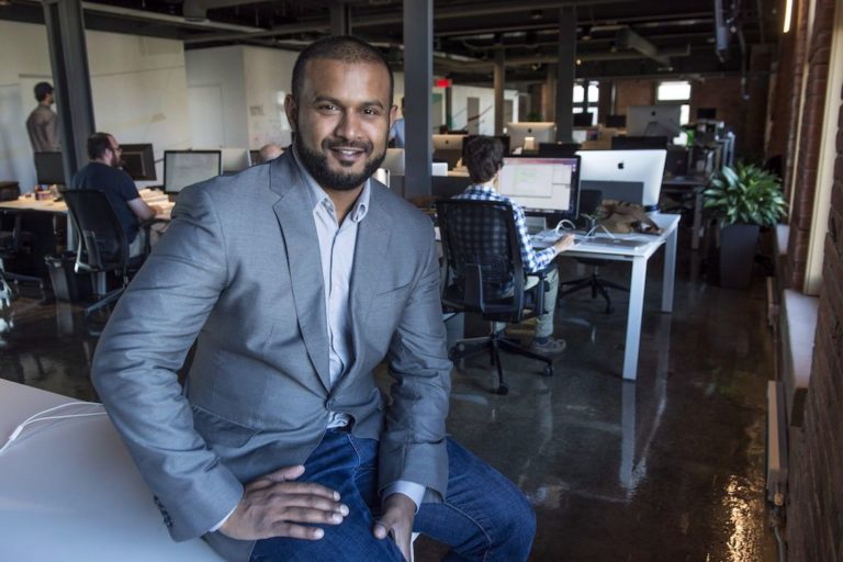Dax Dasilva, CEO of Lightspeed, is seen in the company's Montreal office on Tuesday, September 15, 2015 in Montreal