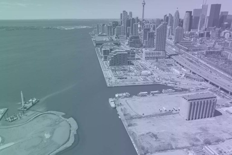 The Quayside site and Villiers Island, where Sidewalk Labs is proposing a second development not included in Waterfront Toronto's initial vision for the Toronto smart-city project.
