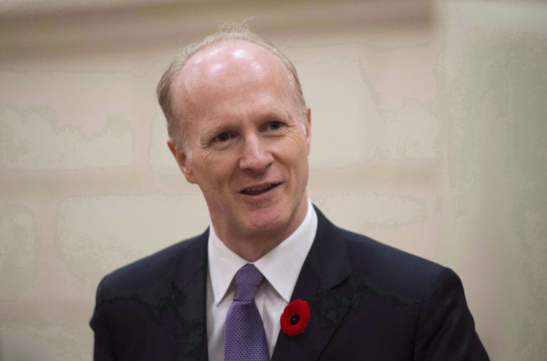 CPPI Investments CEO Mark Machin in Ottawa in November 2016. The Canadian Press/Adrian Wyld
