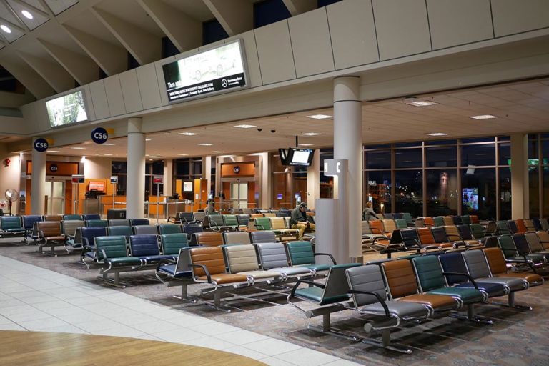 Gates at Pearson International Airport in Mississauga, Ont.