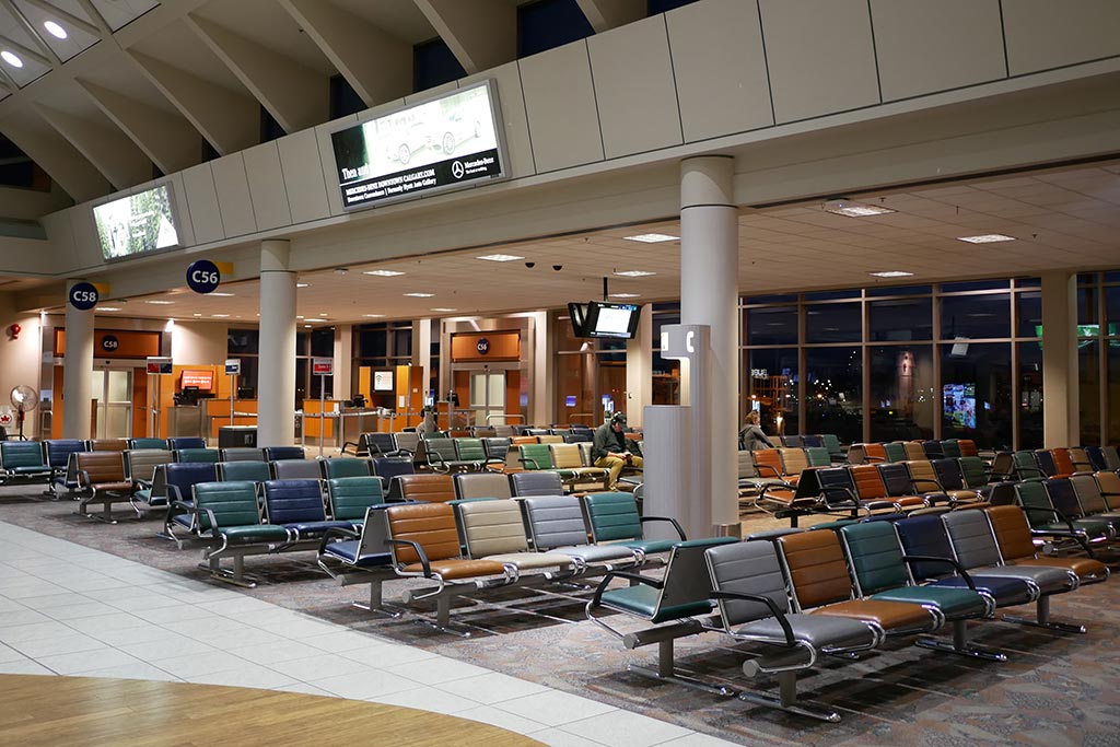 Gates at Pearson International Airport in Mississauga, Ont.
