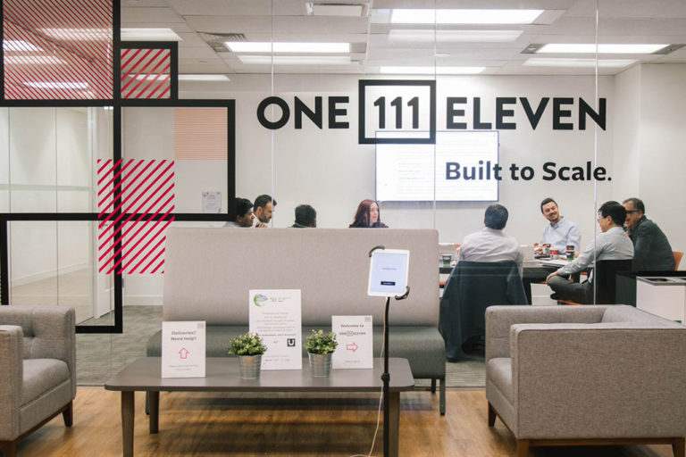 Part of the OneEleven space at Oxford Properties-owned 325 Front St. W.