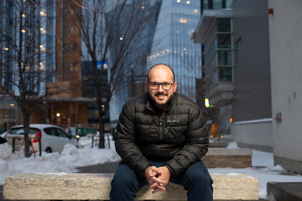 Hanniere Faria, a software developer at Vendasta, pictured in Saskatoon in November 2020.
