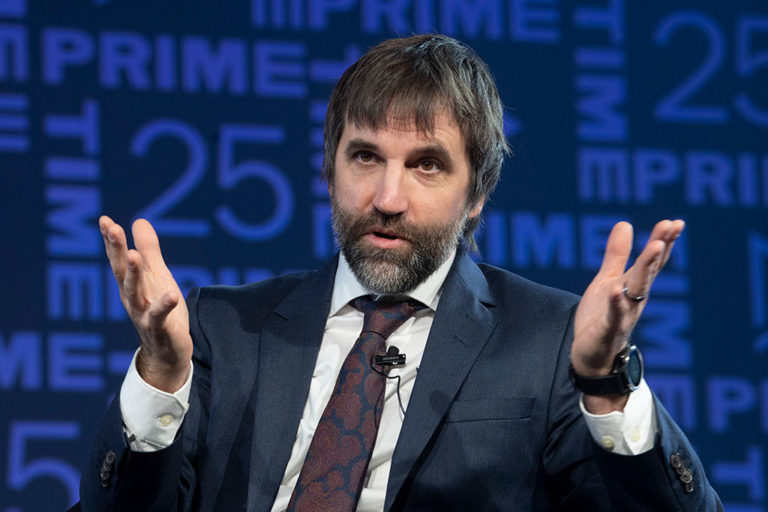 Heritage Minister Steven Guilbeault speaks at the Canadian Media Producers Association’s Prime Time conference in Ottawa in January 2020.