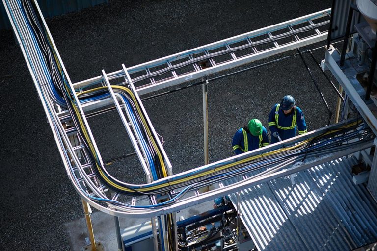A Carbon Engineering pilot plant in Squamish, B.C. in November 2019. Carbon capture is one area of cleantech in which Canadian firms hold a lot of patents.