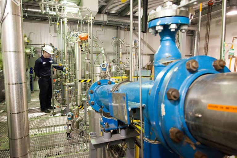 Enerkem’s facility in Westbury, Que.