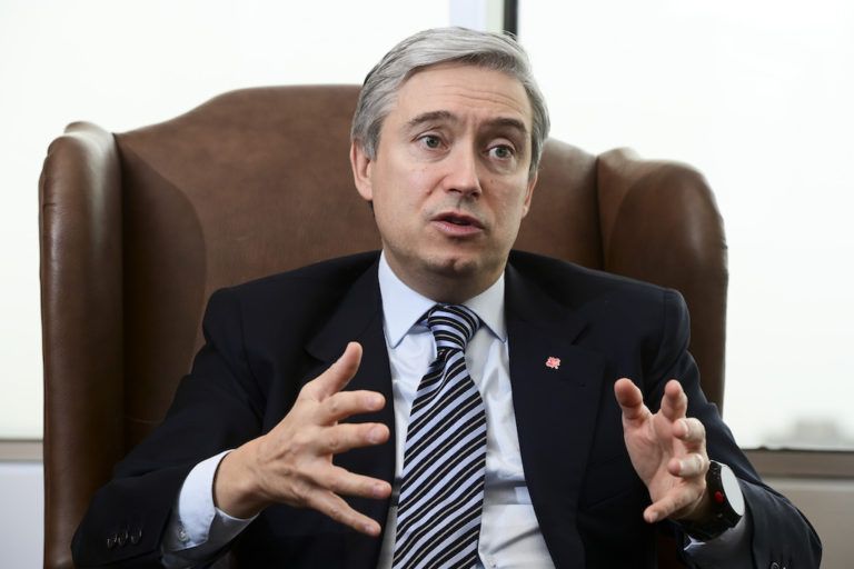 Then-foreign affairs minister Francois-Philippe Champagne at Global Affairs Canada in Ottawa in December 2020.