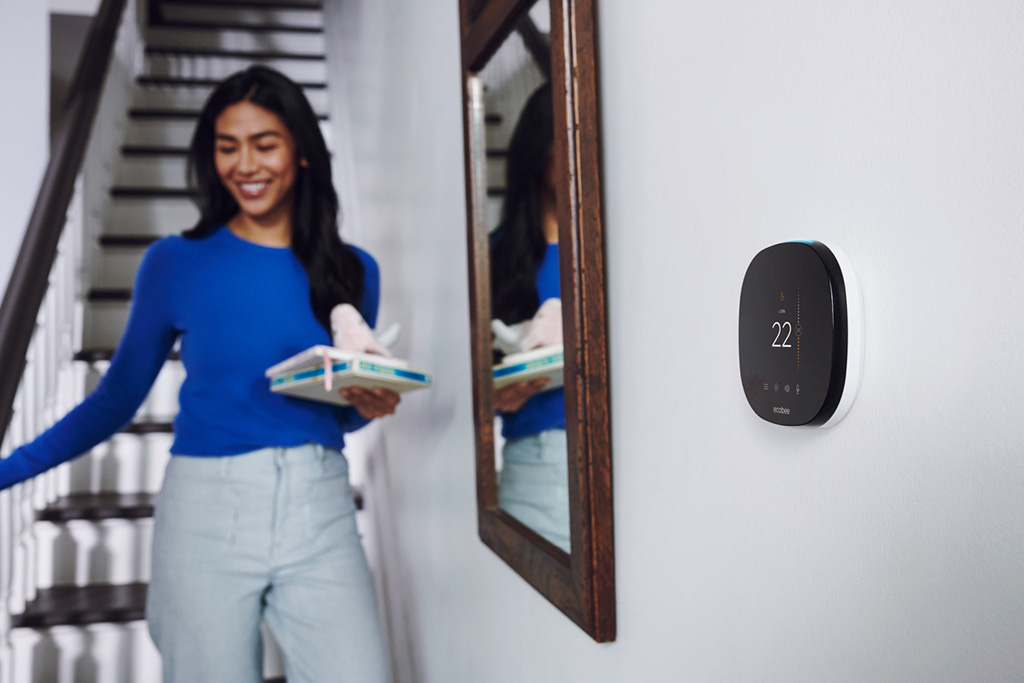 The Ecobee Smart Thermostat.