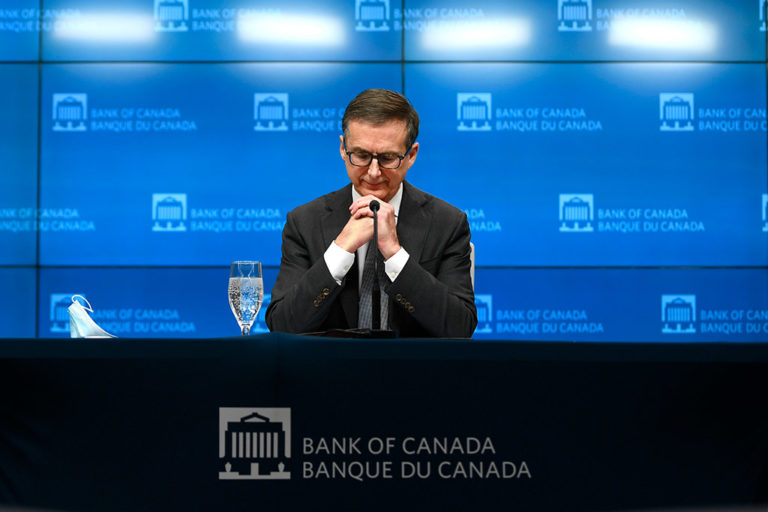Bank of Canada governor Tiff Macklem in Ottawa in December 2021.