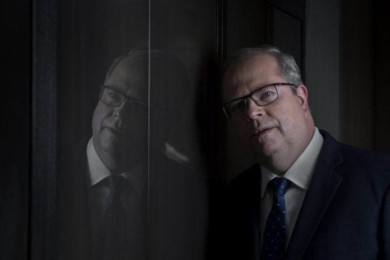 Grant Vigoe, Chair and Chief Executive Officer of the Ontario Securities Commission at Toronto's Park Hyatt Hotel, Thursday December 2, 2021.