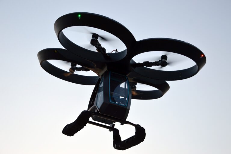 A flying car being tested