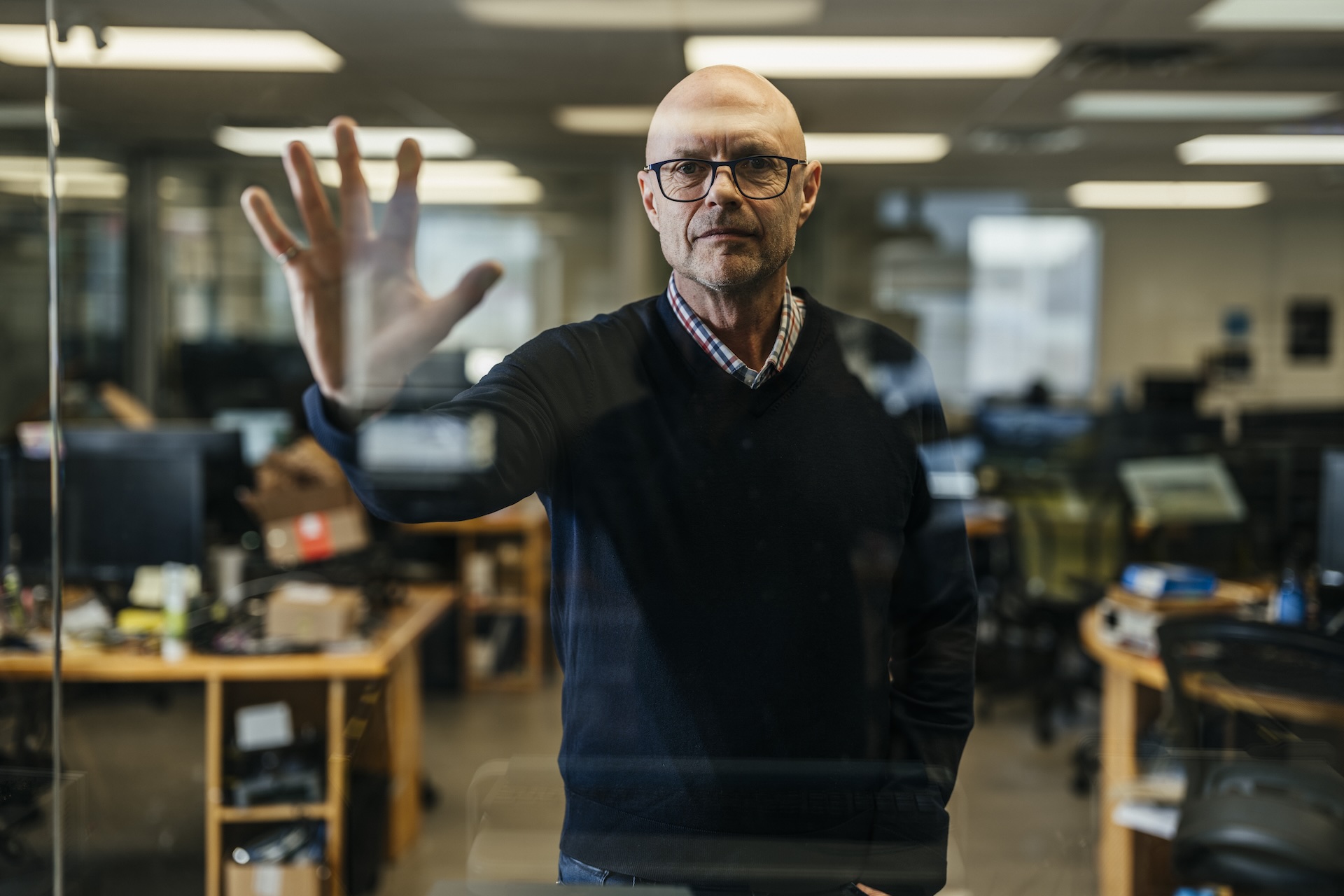 Neil Chaulk, CEO of Solace Power